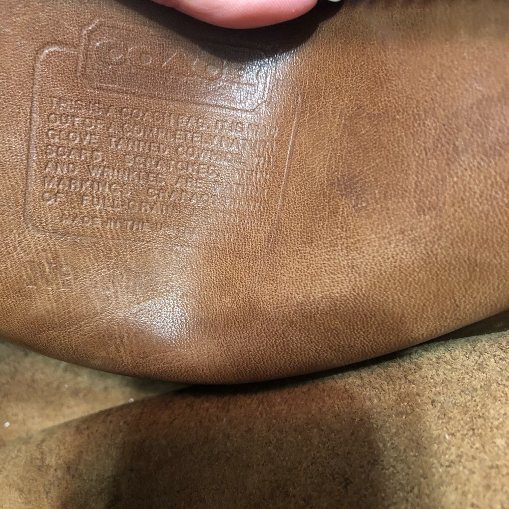Vintage Coach Embassay Bag 1970’s - Picture 4 of 13